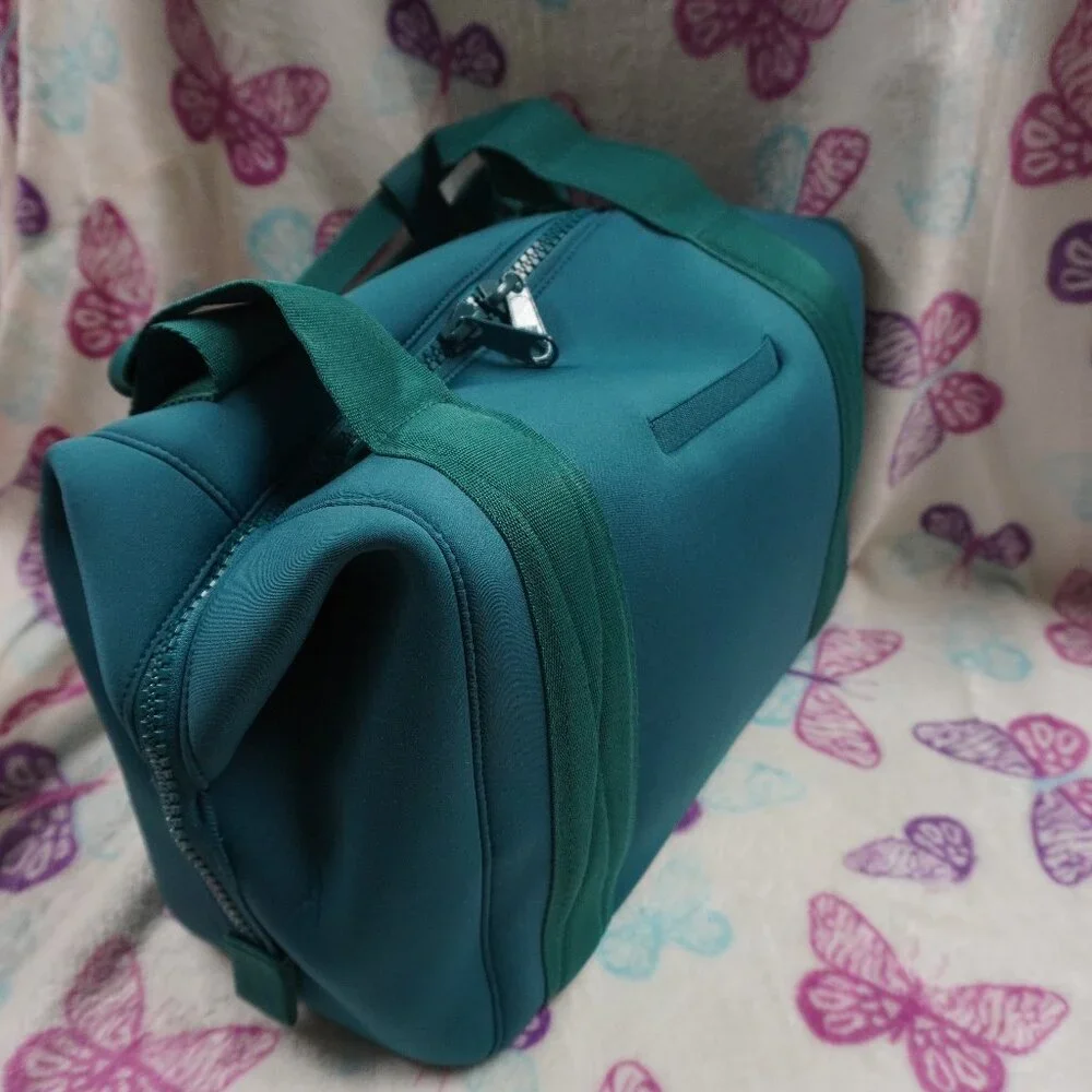 Dagne Dover Medium Neoprene Carryall in color Palm - Picture 2 of 3